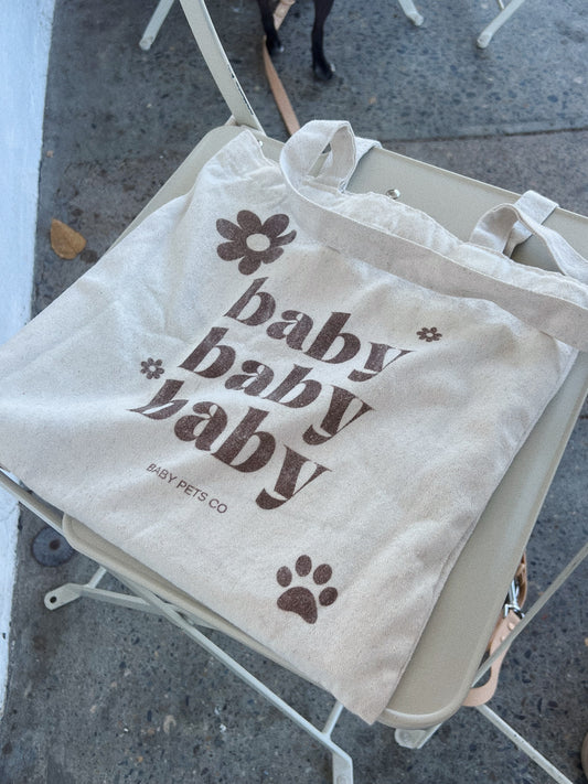 BABY Canvas Tote Bag